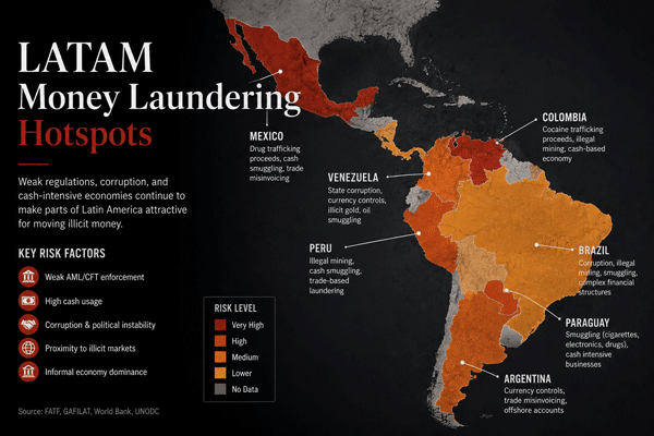 LATAM Money Laundering Hotspots